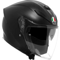 Мотошлем AGV K5 JET Evo E2206 21184A5002-003-M (M, Mono Matt Black) - Превью изображения №9 — Интернет-магазин Time-Shop