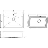 Кухонная мойка Floracio Steel F.7551.SSD - Превью изображения №5 — Интернет-магазин Time-Shop
