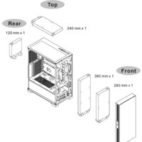 Корпус Thermaltake Versa T35 TG RGB CA-1R7-00M1WN-00 - Превью изображения №11 — Интернет-магазин Time-Shop