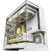 Корпус Geometric Future Model 3 5FAN (белый) - Превью изображения №6 — Интернет-магазин Time-Shop