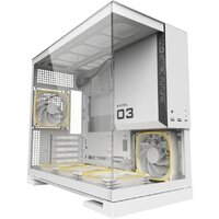 Корпус Geometric Future Model 3 5FAN (белый) - Превью изображения №1 — Интернет-магазин Time-Shop
