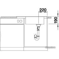 Кухонная мойка Blanco Elon XL 6 S (белый) [518739] - Превью изображения №4 — Интернет-магазин Time-Shop