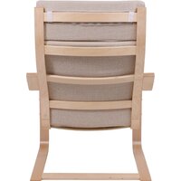 Интерьерное кресло AksHome Relax (ткань, бежевый) - Превью изображения №5 — Интернет-магазин Time-Shop