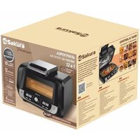 Аэрогриль (аэрофритюрница) Sakura Premium SA-7683BK - Превью изображения №2 — Интернет-магазин Time-Shop
