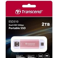 Внешний накопитель Transcend ESD310 2TB TS2TESD310P - Превью изображения №2 — Интернет-магазин Time-Shop