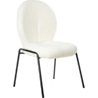 Стул Mio Tesoro Фиджи DC-237 (белый/черный) - Превью изображения №6 — Интернет-магазин Time-Shop