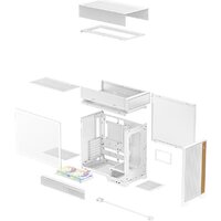 Корпус DeepCool CL660 WH R-CL660-WHNNA0-G-1 - Превью изображения №11 — Интернет-магазин Time-Shop