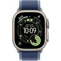Умные часы Apple Watch Ultra 3 LTE 49 мм (титановый корпус, природный/синий, нейлоновый ремешок размера M/L) - Превью изображения №2 — Интернет-магазин Time-Shop