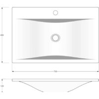 Умывальник Madera Pulsus 70 - Превью изображения №2 — Интернет-магазин Time-Shop