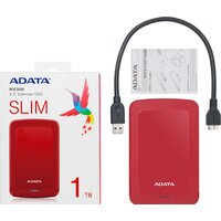 Внешний накопитель ADATA HV300 AHV300-1TU31-CRD 1TB (красный) - Превью изображения №7 — Интернет-магазин Time-Shop