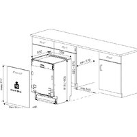 Встраиваемая посудомоечная машина BEKO BDIN38530A - Превью изображения №2 — Интернет-магазин Time-Shop