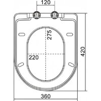 Унитаз подвесной Lauter Sulzdorf + Breez 21GN7072BM (белый с микролифтом) - Превью изображения №25 — Интернет-магазин Time-Shop