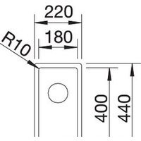 Кухонная мойка Blanco Claron 180-IF - Превью изображения №2 — Интернет-магазин Time-Shop