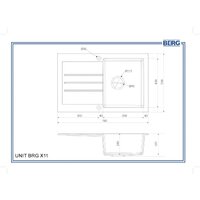 Кухонная мойка Berg Unit BRG1211 - Превью изображения №5 — Интернет-магазин Time-Shop