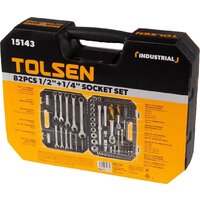 Универсальный набор инструментов Tolsen TT15143 (82 предмета) - Превью изображения №7 — Интернет-магазин Time-Shop