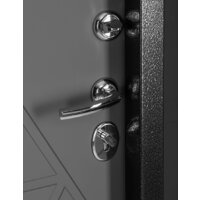 Металлическая дверь Guard Термо MG75 87х205 правая (черное серебро/серый) - Превью изображения №4 — Интернет-магазин Time-Shop
