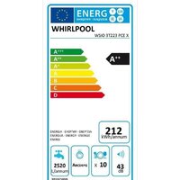 Встраиваемая посудомоечная машина Whirlpool WSIO 3T223 PCE X - Превью изображения №3 — Интернет-магазин Time-Shop