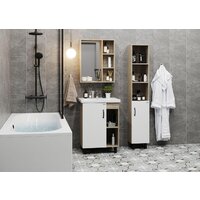  Onika Тумба с умывальником Тимбер 60.01 106115 + Фостер 60 - Превью изображения №6 — Интернет-магазин Time-Shop