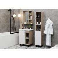  Onika Тумба с умывальником Тимбер 60.01 106115 + Фостер 60 - Превью изображения №2 — Интернет-магазин Time-Shop