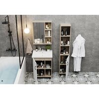  Onika Тумба с умывальником Тимбер 60.01 106115 + Фостер 60 - Превью изображения №7 — Интернет-магазин Time-Shop