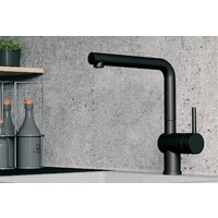 Смеситель Blanco Linus Silgranit (черный матовый) - Превью изображения №2 — Интернет-магазин Time-Shop