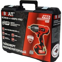 Гайковерт Brait BCIW20-4-400PU Pro 21.01.205.101 (с 1-им АКБ, кейс) - Превью изображения №8 — Интернет-магазин Time-Shop