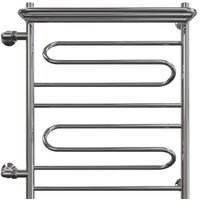 Полотенцесушитель Granula Браво, с полочкой боковое подключение левое 50х80 см - Превью изображения №2 — Интернет-магазин Time-Shop