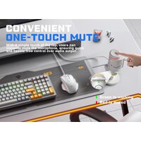 Проводной микрофон FIFINE AM6 (белый) - Превью изображения №5 — Интернет-магазин Time-Shop