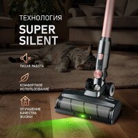 Пылесос Weissgauff V12 BLDC 500 Ora Rosa Turbo - Превью изображения №5 — Интернет-магазин Time-Shop