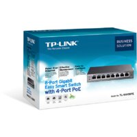 Настраиваемый коммутатор TP-Link TL-SG108PE - Превью изображения №5 — Интернет-магазин Time-Shop