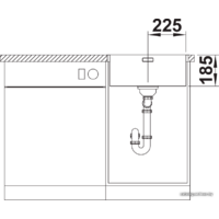 Кухонная мойка Blanco Solis 450-IF 526121 (полированная) - Превью изображения №4 — Интернет-магазин Time-Shop