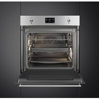 Электрический духовой шкаф Smeg SO6302TX - Превью изображения №3 — Интернет-магазин Time-Shop