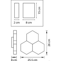 Бра Lightstar Favo 750631 - Превью изображения №4 — Интернет-магазин Time-Shop