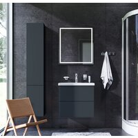  AM.PM Тумба под умывальник Gem 60 M90FHX06022GM (2 ящика, графит) - Превью изображения №6 — Интернет-магазин Time-Shop