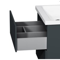  AM.PM Тумба под умывальник Gem 60 M90FHX06022GM (2 ящика, графит) - Превью изображения №5 — Интернет-магазин Time-Shop