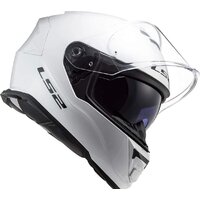 Мотошлем LS2 FF800 Storm Solid (M, white) - Превью изображения №5 — Интернет-магазин Time-Shop