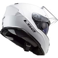 Мотошлем LS2 FF800 Storm Solid (M, white) - Превью изображения №4 — Интернет-магазин Time-Shop