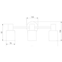Спот Евросвет Corso 20089/3 (хром) - Превью изображения №5 — Интернет-магазин Time-Shop