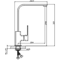 Смеситель Haiba HB70615 - Превью изображения №2 — Интернет-магазин Time-Shop