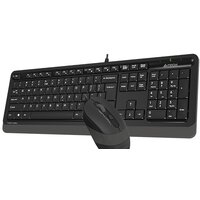 Офисный набор A4Tech Fstyler F1010 (черный/серый) - Превью изображения №4 — Интернет-магазин Time-Shop