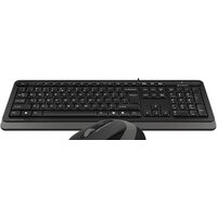 Офисный набор A4Tech Fstyler F1010 (черный/серый) - Превью изображения №2 — Интернет-магазин Time-Shop