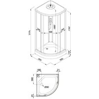 Душевая кабина Triton Ультра А 80x80 - Превью изображения №9 — Интернет-магазин Time-Shop