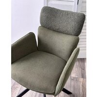 Стул M-City Леонардо 455M05729 (000 белый букле Soul /черный) - Превью изображения №6 — Интернет-магазин Time-Shop