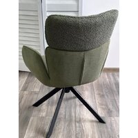 Стул M-City Леонардо 455M05729 (000 белый букле Soul /черный) - Превью изображения №5 — Интернет-магазин Time-Shop