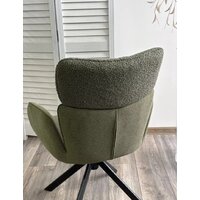 Стул M-City Леонардо 455M05729 (000 белый букле Soul /черный) - Превью изображения №7 — Интернет-магазин Time-Shop