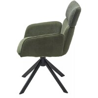 Стул M-City Леонардо 455M05729 (000 белый букле Soul /черный) - Превью изображения №2 — Интернет-магазин Time-Shop