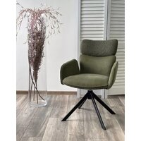 Стул M-City Леонардо 455M05729 (000 белый букле Soul /черный) - Превью изображения №4 — Интернет-магазин Time-Shop