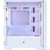 Корпус 1stPlayer TRILOBITE T4-G FRGB (белый) - Превью изображения №6 — Интернет-магазин Time-Shop