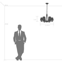 Подвесная люстра Lightstar Perla 707061 - Превью изображения №5 — Интернет-магазин Time-Shop