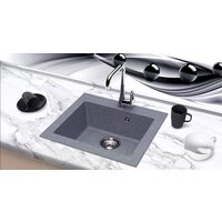 Кухонная мойка Berge BR-4803 (графитовый матовый) - Превью изображения №2 — Интернет-магазин Time-Shop